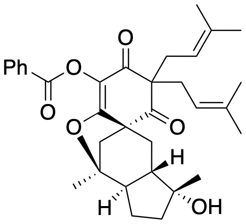 Structure 399: hypehenol A — caged, OC3, spiroindanes