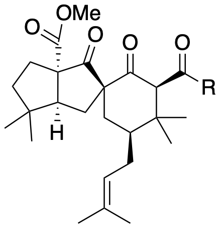 Structure 90: hyreptaone D, hyreptaone E — A, bicyclononanes, endo