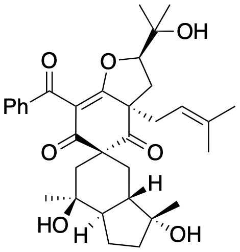 Structure 391: lagarocladone B — spiroindanes
