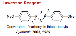 Lawesson Reagent