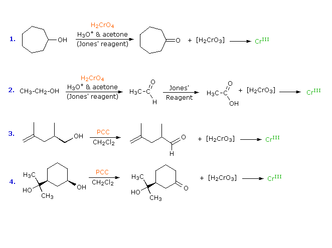 Virtual Textbook: Alcohol Reactivity — Alcohol Reactivity 2 & Ethers, figure 3