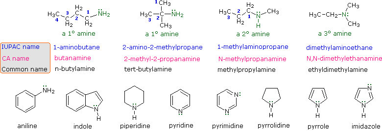 Virtual Textbook: Amine Reactivity — Amine Reactivity 1, figure 1