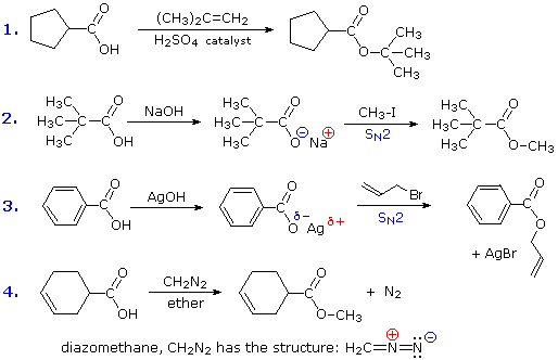 Virtual Textbook: Carboxylic Acid Reactivity — Carboxylic Acid Reactivity, figure 17