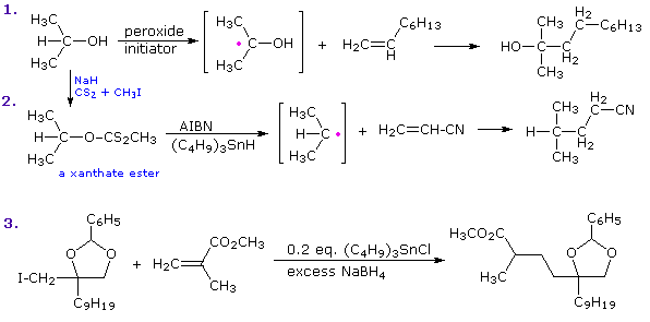 Virtual Textbook: Non-ionic Reactions — Free Radicals, figure 14