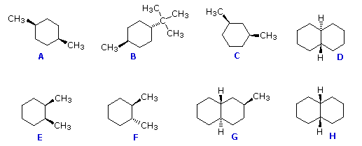 Virtual Textbook: Practice Problems — Identifying Gauche Interactions, figure 1