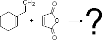 Virtual Textbook: Practice Problems — Products From Diels-Alder Cycloaddition Reactions, figure 1