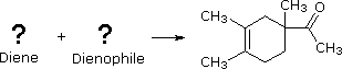 Virtual Textbook: Practice Problems — Reactants Leading to Diels-Alder Cycloaddition Adducts, figure 2