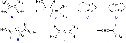 Virtual Textbook: Practice Problems — Suitability of Diels Alder Reactants, figure 1