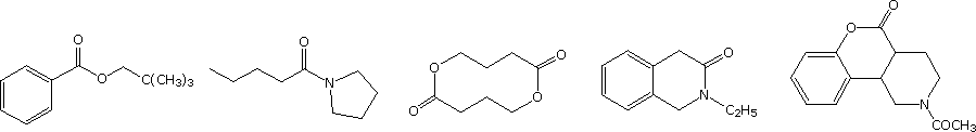 Virtual Textbook: Practice Problems — Drawing Structures for Hydrolysis Products, figure 1