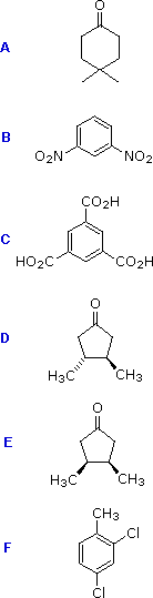 Virtual Textbook: Practice Problems — Equivalent Atoms And Groups 2, figure 1