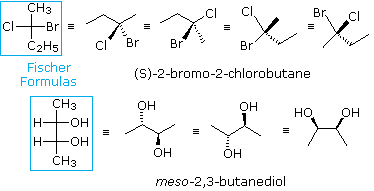 Virtual Textbook: Practice Problems — Drawing Stereoisomeric Structural Formulas, figure 1